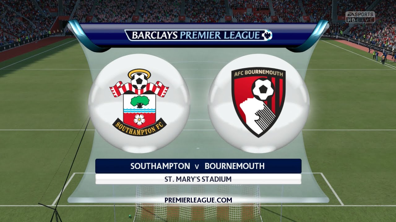 FIFA 16 - Southampton vs. AFC Bournemouth @ St. Mary's Stadium