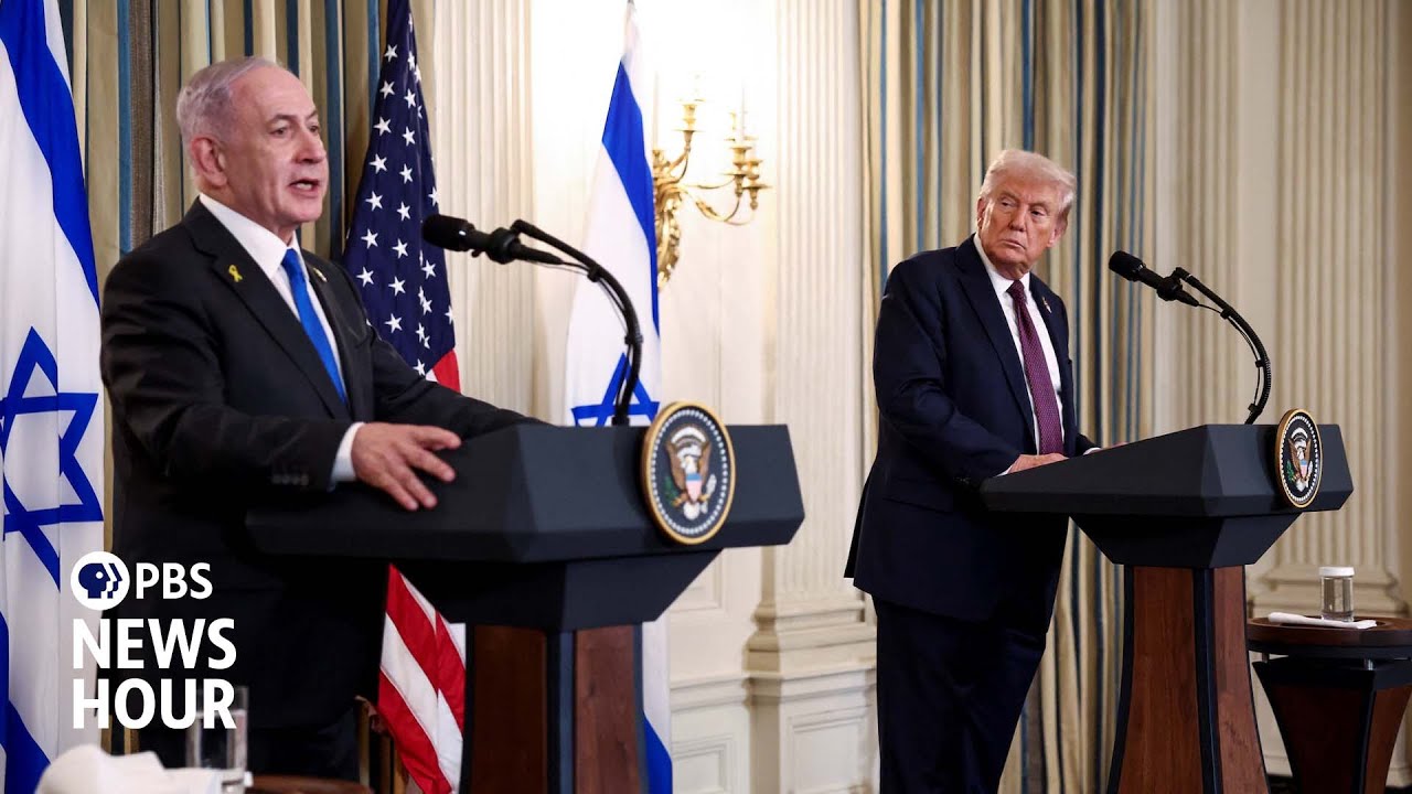 What's in the plan to end the Gaza war proposed by Trump and Netanyahu