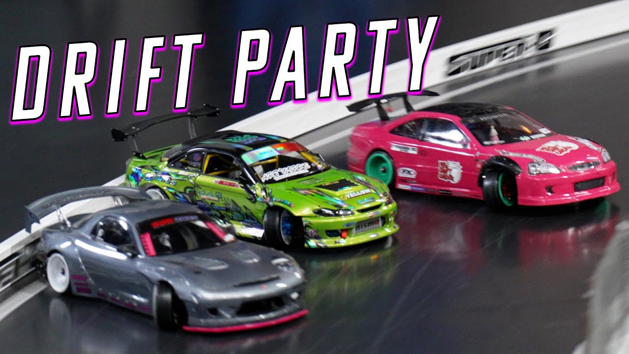 Вечеринка RC Drift на Super-G RC Drift Arena!
