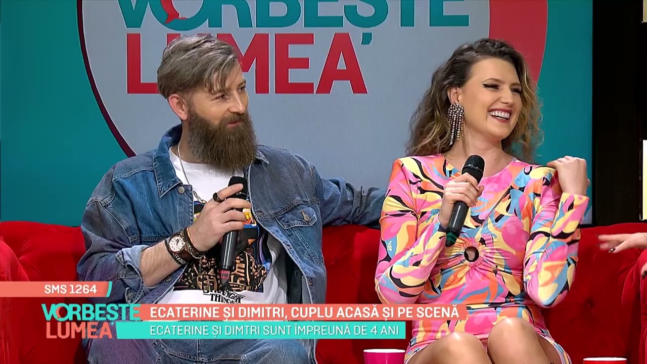 Ecaterine și Dimitri, cuplu acasă și pe scenă