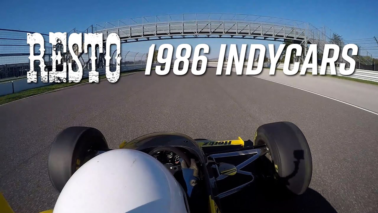 RESTO - Two 1986 March IndyCars