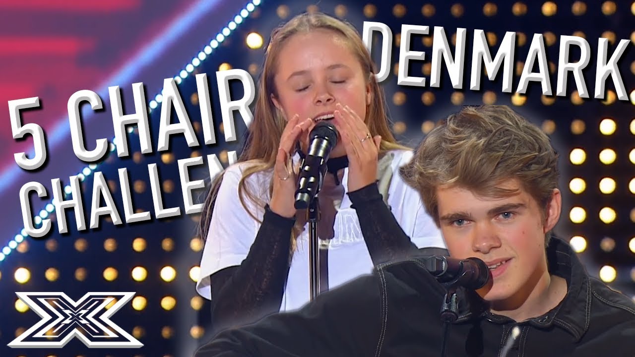 FABULOUS 5 Chair Challenge Acts from The X Factor Denmark | X Factor Global