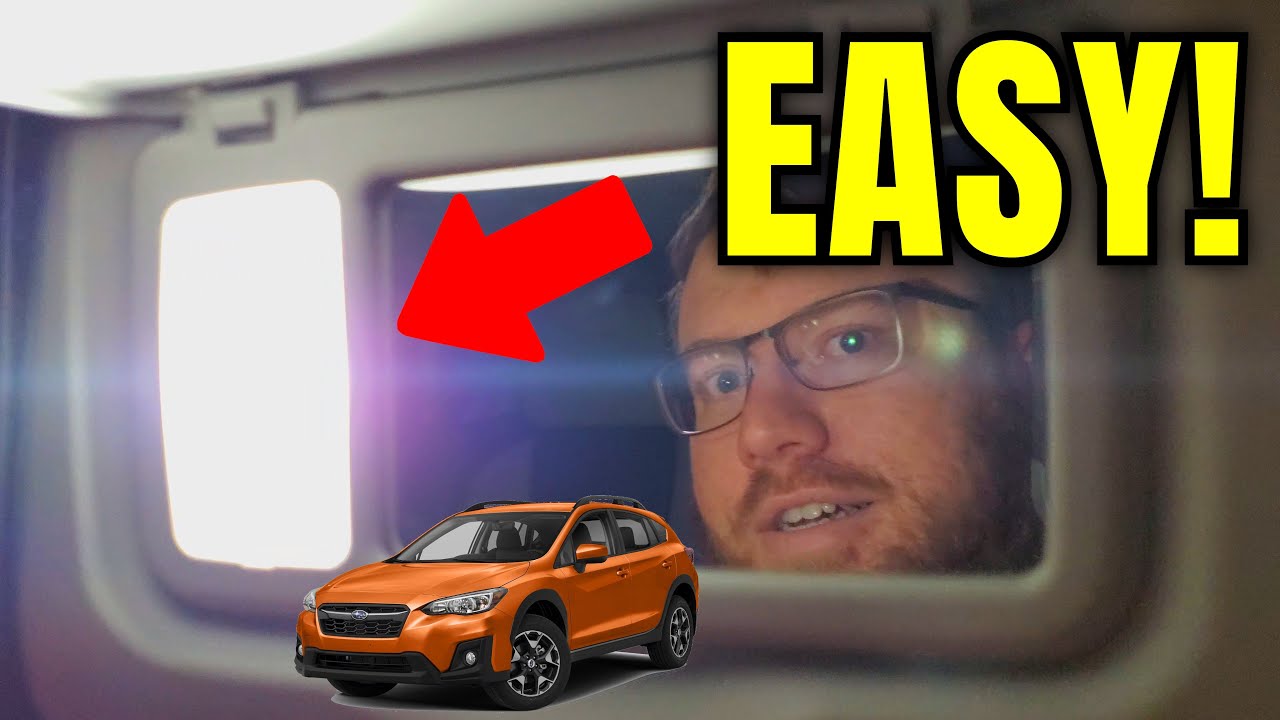 How to Replace Subaru (Impreza, Crosstrek, etc.) Vanity Lights: Is an LED Upgrade The Way to Go?