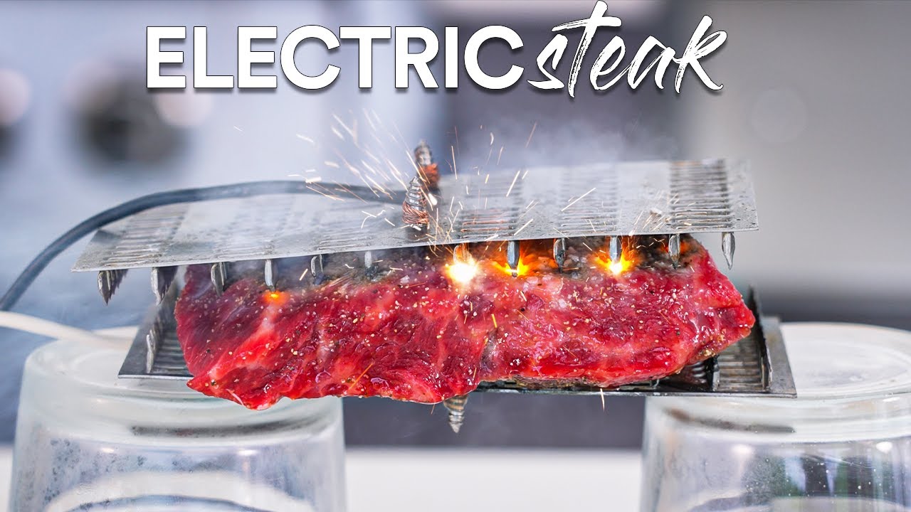I cooked steaks using ELECTRICITY and this happened!