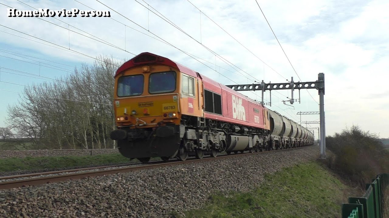 Midland Mainline Near Knuston and Harrowden Junction 07.02.2020