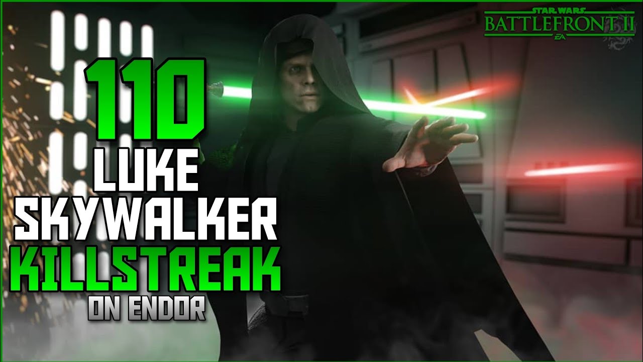 STAR WARS™ Battlefront™ II Luke Skywalker 110 Killstreak (Endor - Galactic Assault)