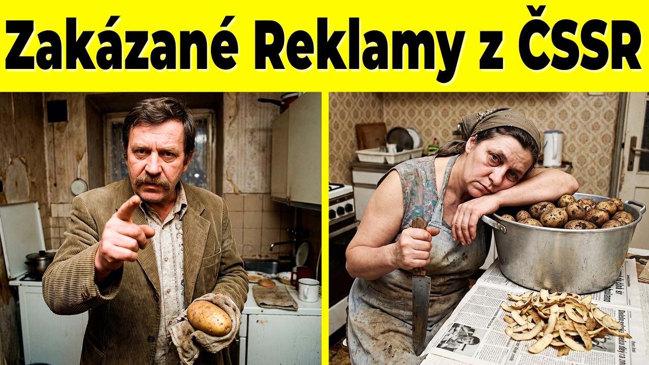 10 Reklam a Sloganů z ČSSR, Kter&eacute; By Dnes Nepro&scaron;ly!