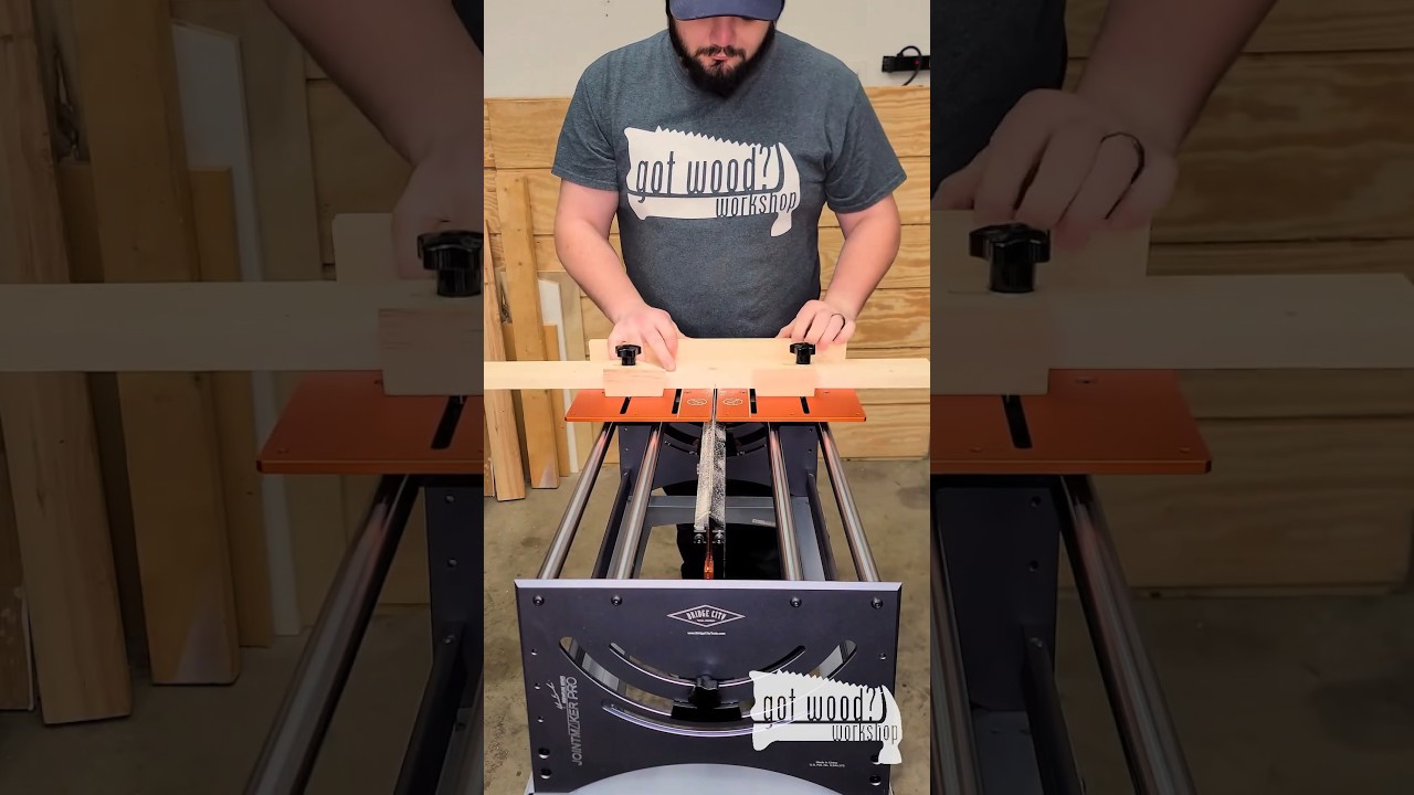 Jointmaker Pro in Action! 🪚 @Gotwoodworkshop  #woodworking #woodworker #tools