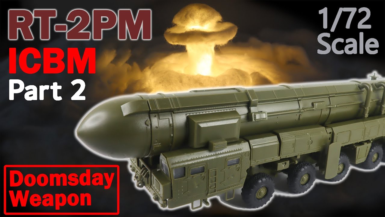 Russian RT-2PM Topol (SS-25 Sickle) ICBM 1/72 scale model (Part 2)