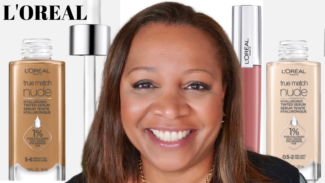 L'OREAL TRUE MATCH NUDE Tinted Serum Foundation (PERFECT MATCH NUDE Serum) BRILLAINT SIGNATURE GLOSS
