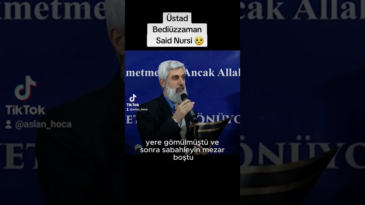 &uuml;stad bedi&uuml;zzaman said nursi -- aslan hoca #alparslankuytul