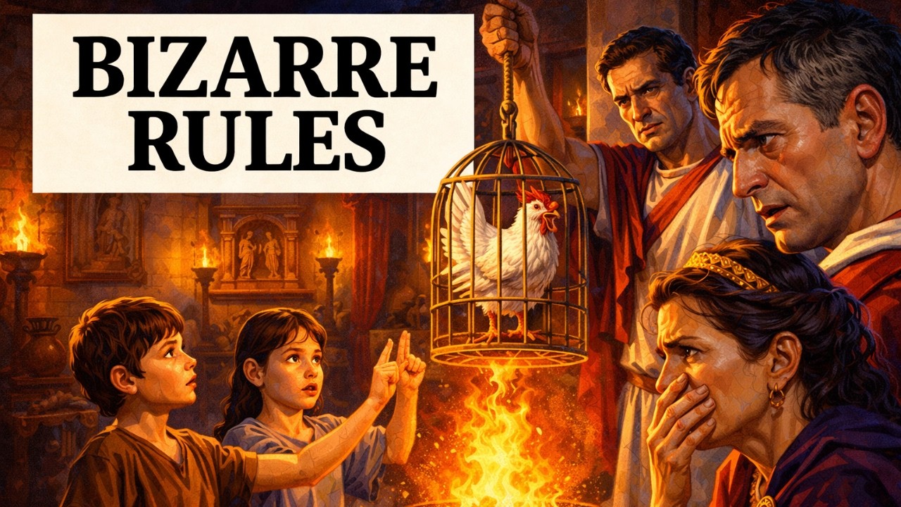 Strange Roman Household Rules Families Followed to Keep Peace and Order | Boring History for SleepB