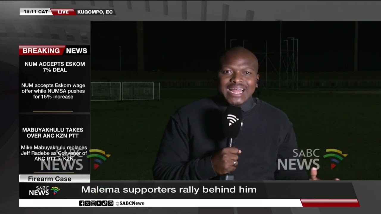 Malema Firearm Case | Malema supporters rally behind him: Sidima Mfeku updates