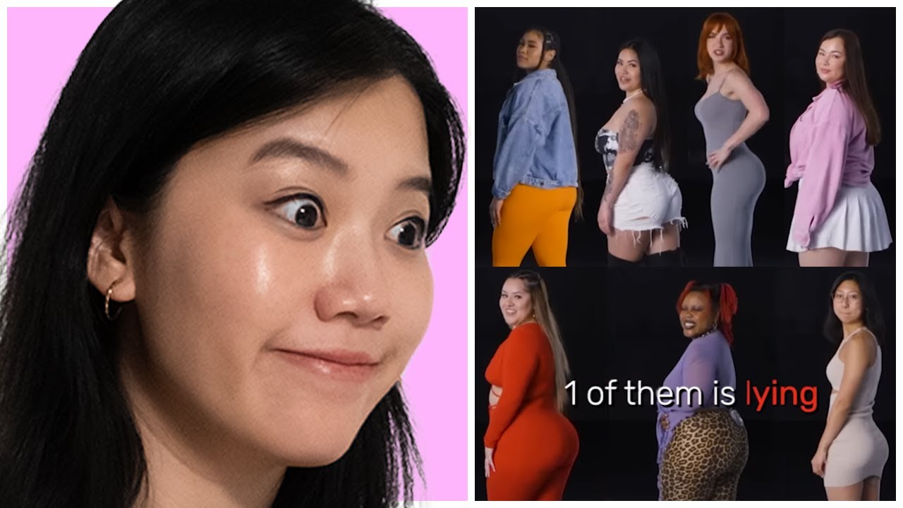 Squat Streamer Reacts to 6 Natural Butts vs 1 Secret BBL by Jubilee