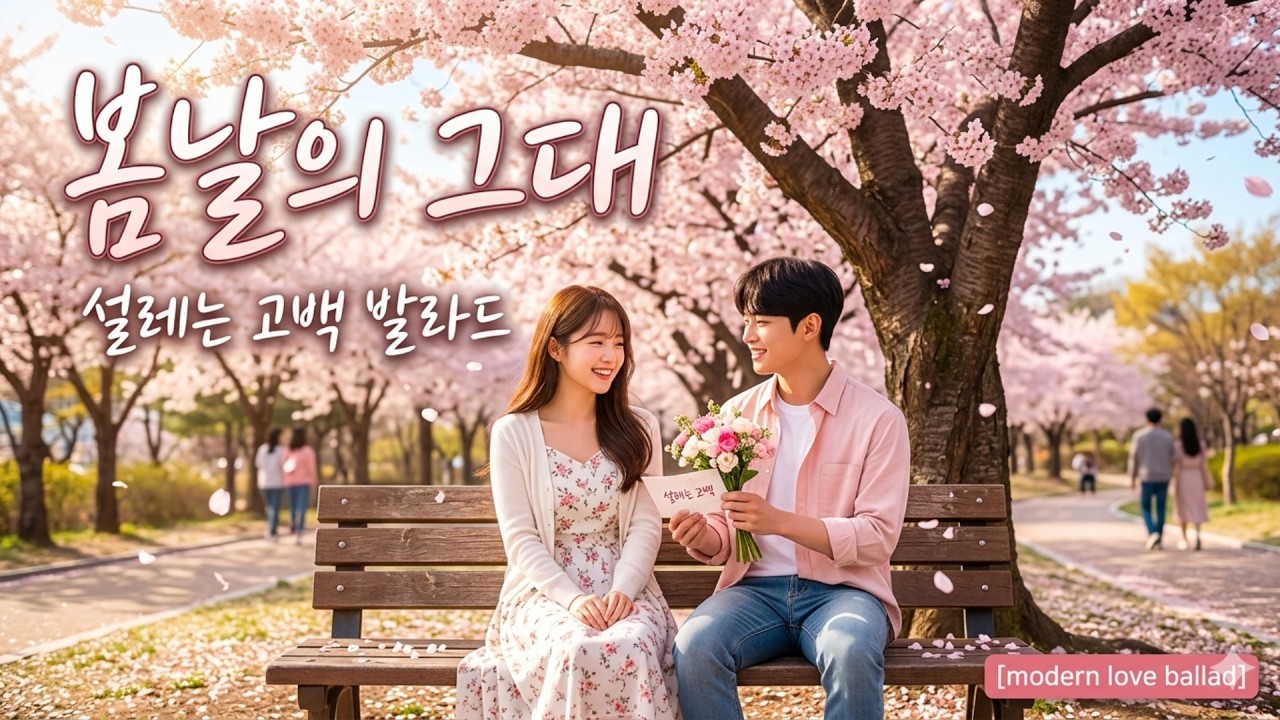 662.봄날의 그대 [가사/Lyrics]💖설레는 고백 발라드 [modern love ballad]