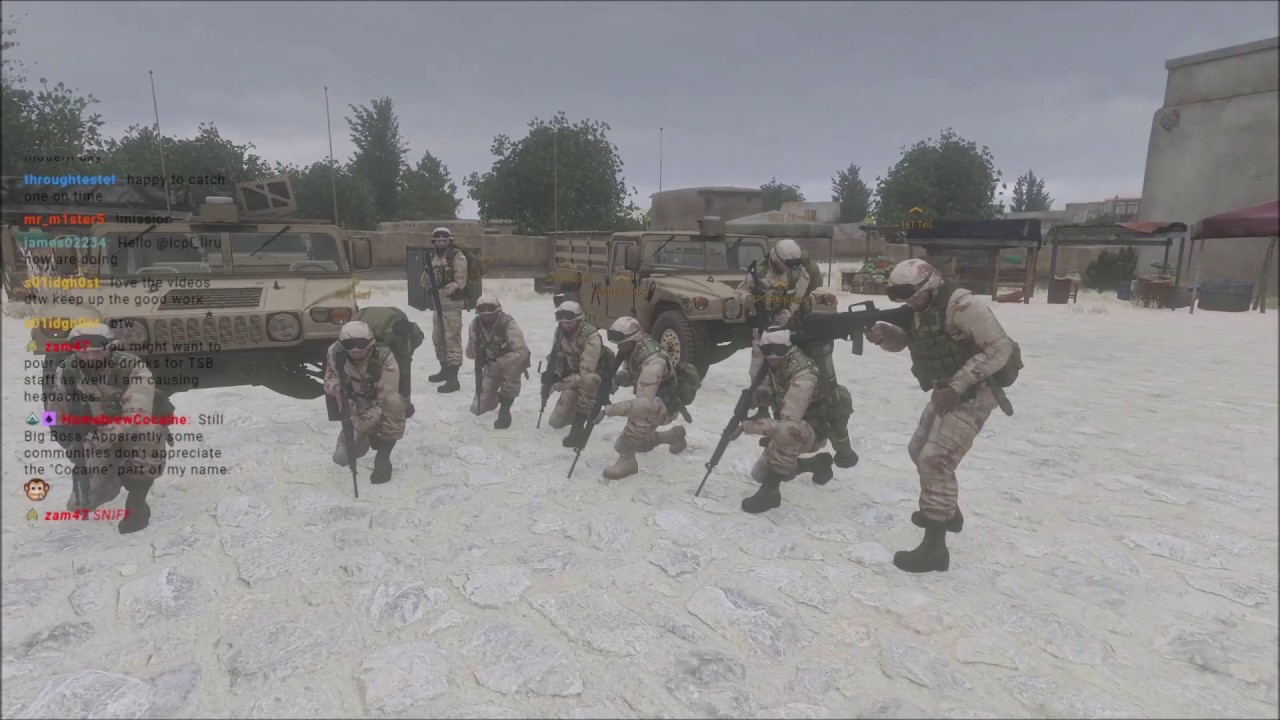 FIghting Back iraqis... Rangers buying Kuwait more time in an Arma 3 Zeus op