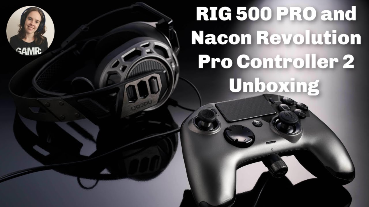Unboxing RIG 500 Pro HS SE and Nacon Revolution Pro Controller 2