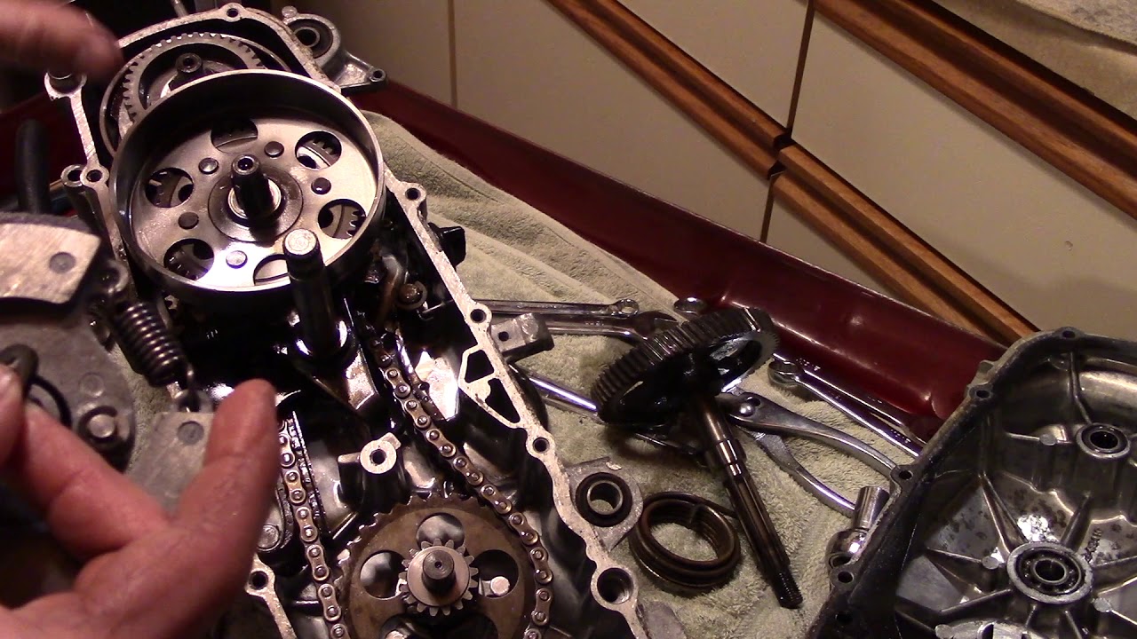 1980 Suzuki FZ50 Project - Part 6 - Cracking Open the Transmission