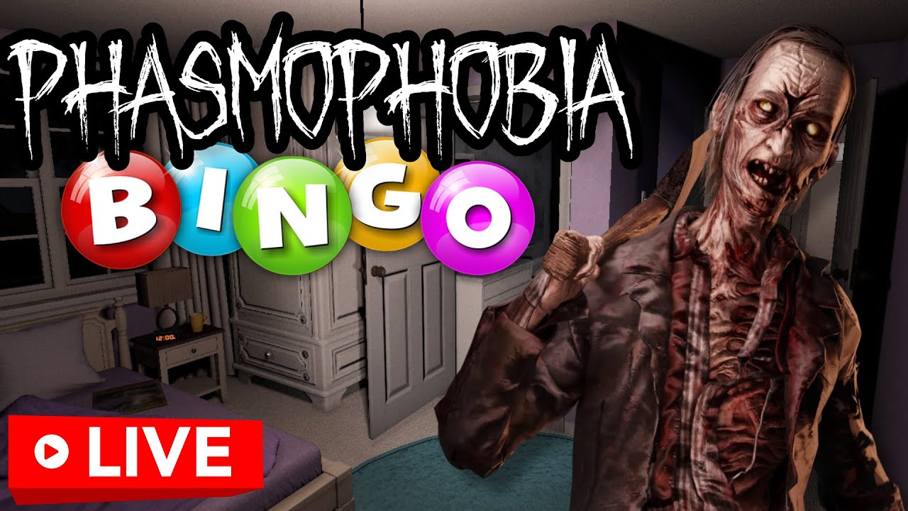PhasmoBingo BLITZ! 🧡 Phasmophobia LIVE!