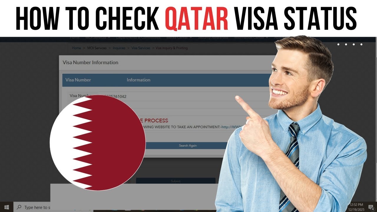 How to Check Qatar Visa Status Online 2026 | Qatar Visa Check Karne Ka Tarika