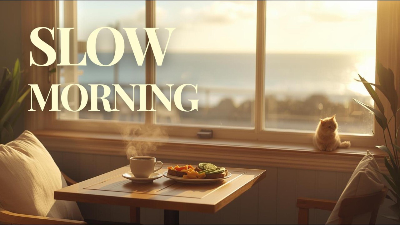 Slow Morning Cafe Jazz ☕ Relaxing Coffee Music for Work & Study
