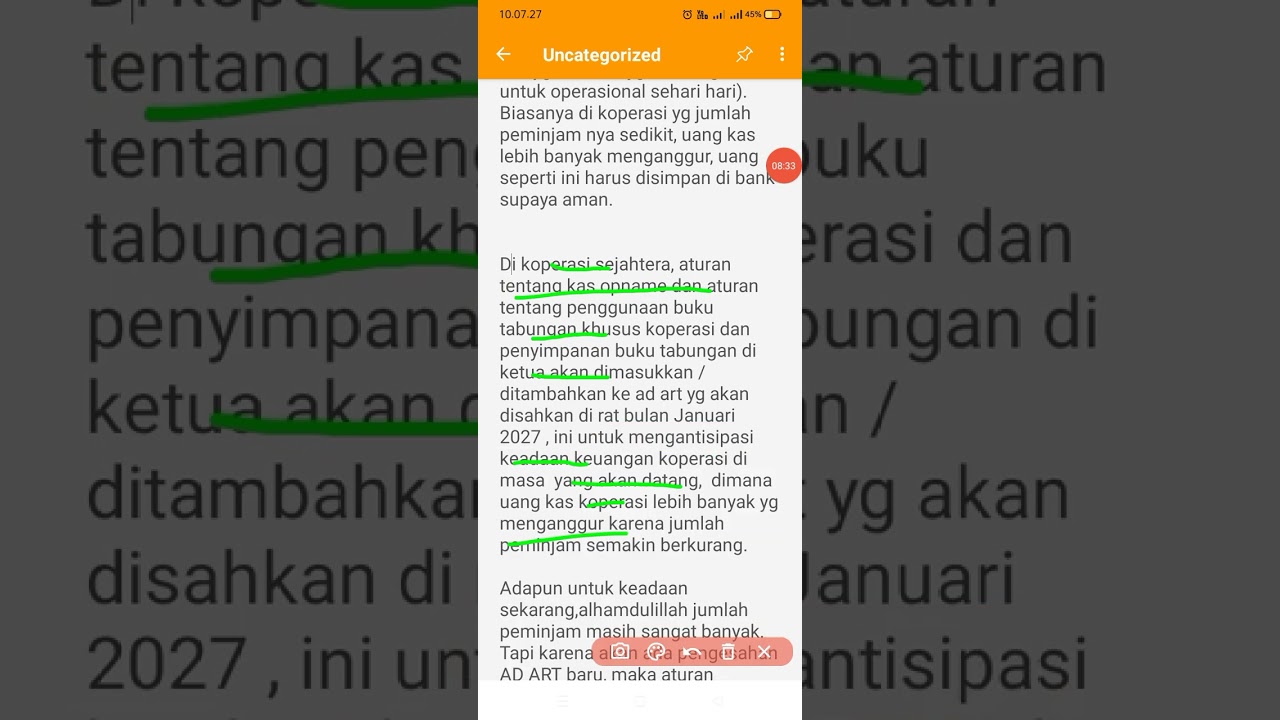 Video 8. MENCEGAH KOPERASI DARI KEJATUHAN/KEBANGKRUTAN ( edisi kelima)