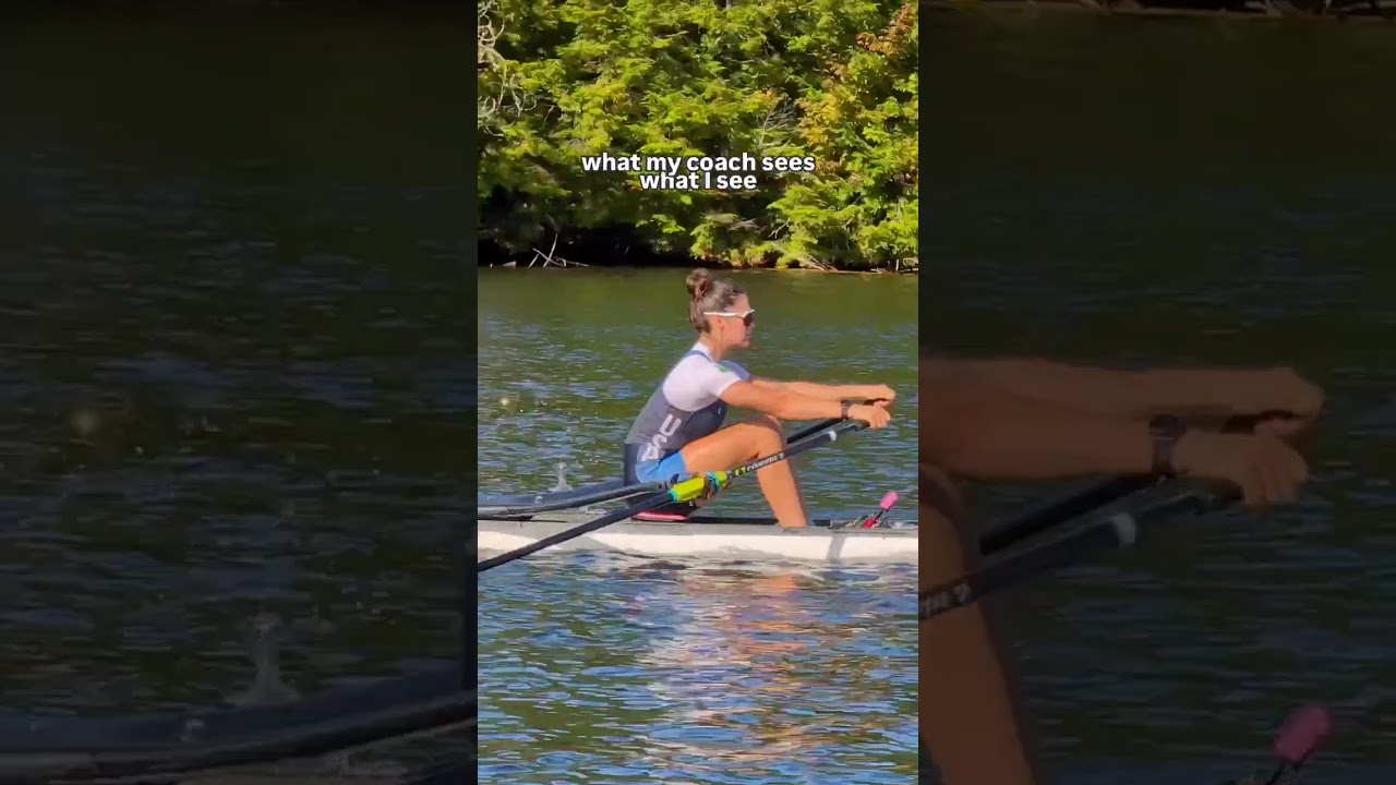 Whose POV is better? #shorts #rowing #rower #foryou