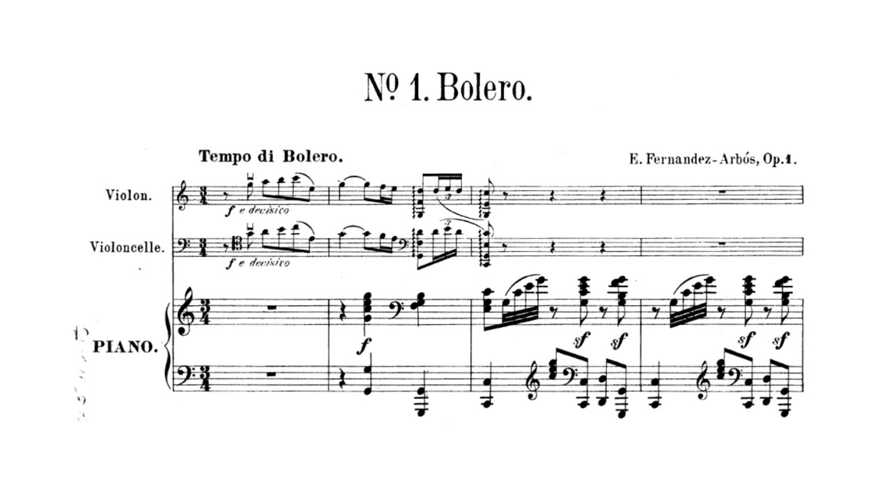 Enrique Fernández Arbós - 3 Spanish Pieces, Op. 1