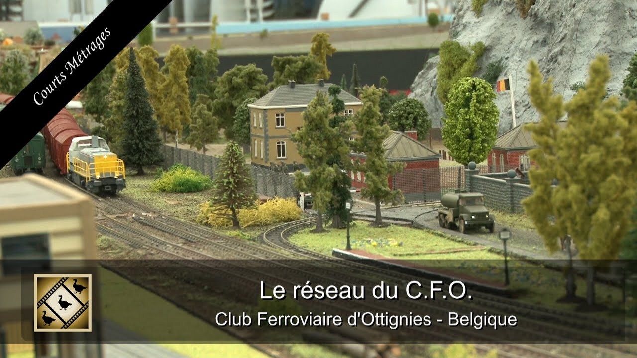Modélisme : Le réseau du C.F.O - Club Ferroviaire d’Ottignies