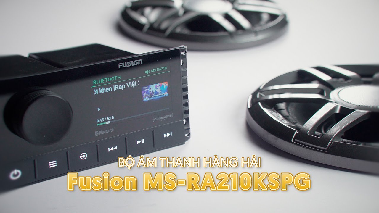 Review Bộ Âm Thanh Hàng Hải Fusion MS-RA210KSPG – Đỉnh Cao Giải Trí Trên Du Thuyền!