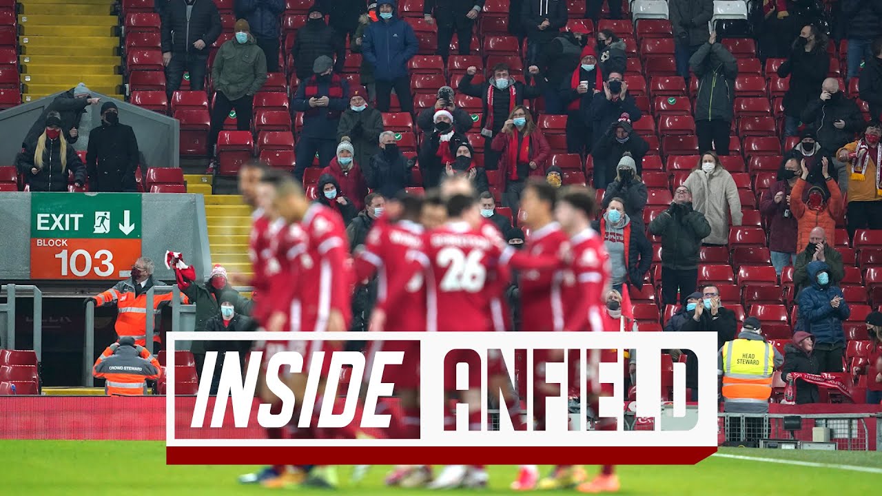 Inside Anfield: Liverpool 4-0 Wolves | Reds fans back on the Kop!