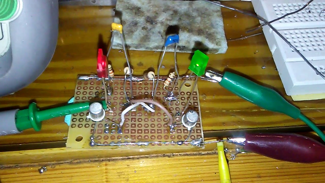 30khz frequency with two transistor
