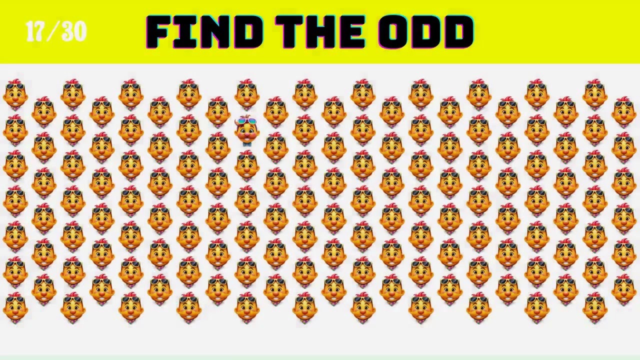 🧠 Find the Odd One Out | Can You Spot It?