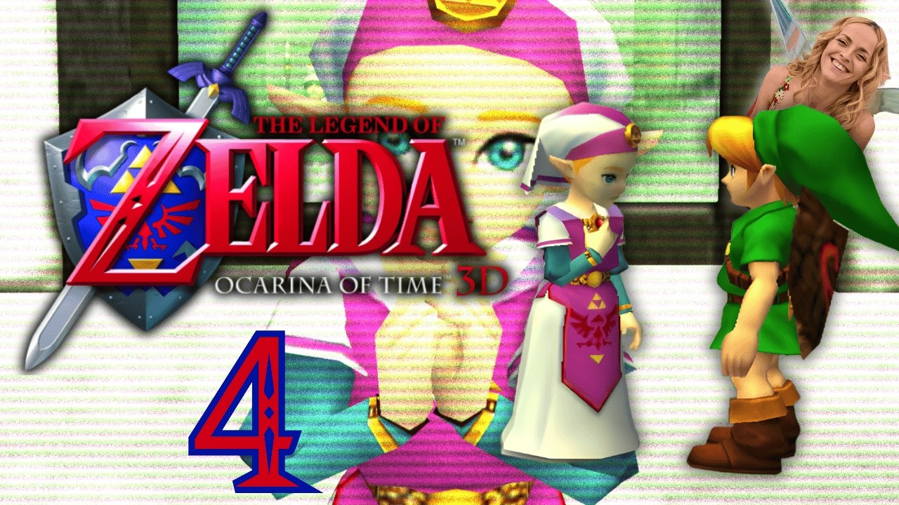 The Legend of Zelda Ocarina of Time 3D - Let’s Play (Blind / Deutsch) 4K  - 🧝 Wir treffen Zelda 🧝 #4