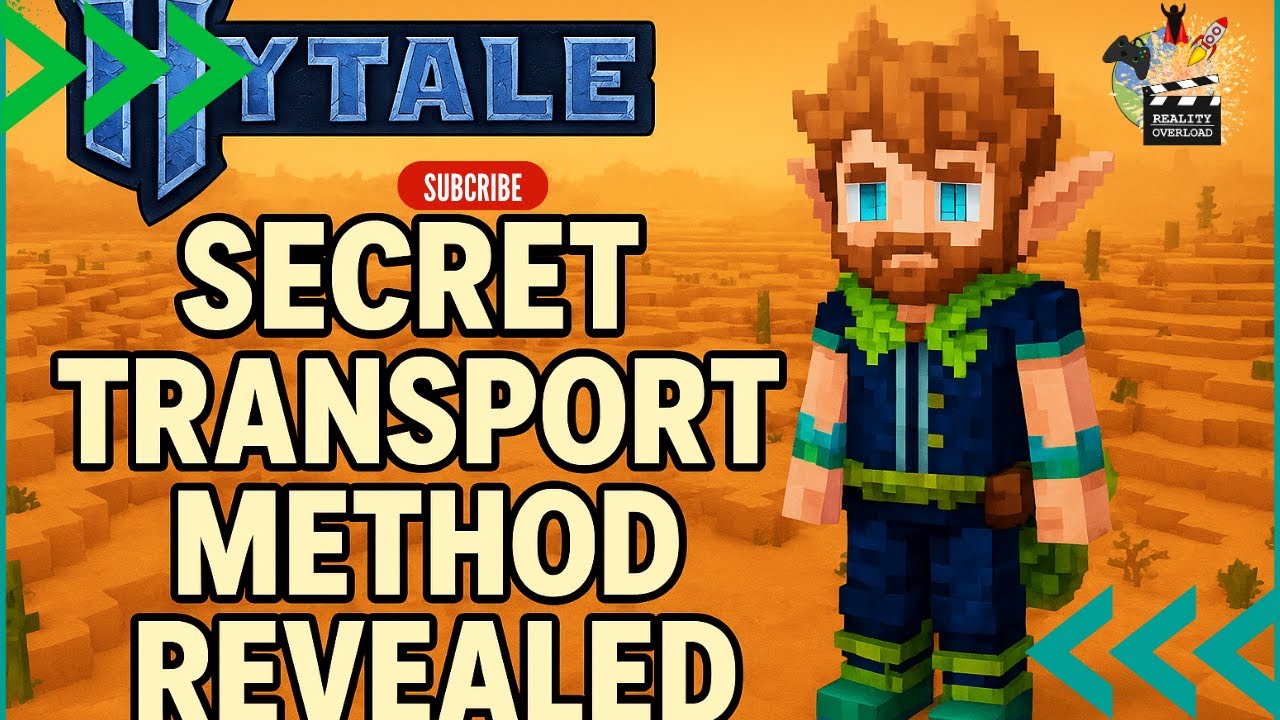 Hytale Secrets To Transportation Without Gates!!!