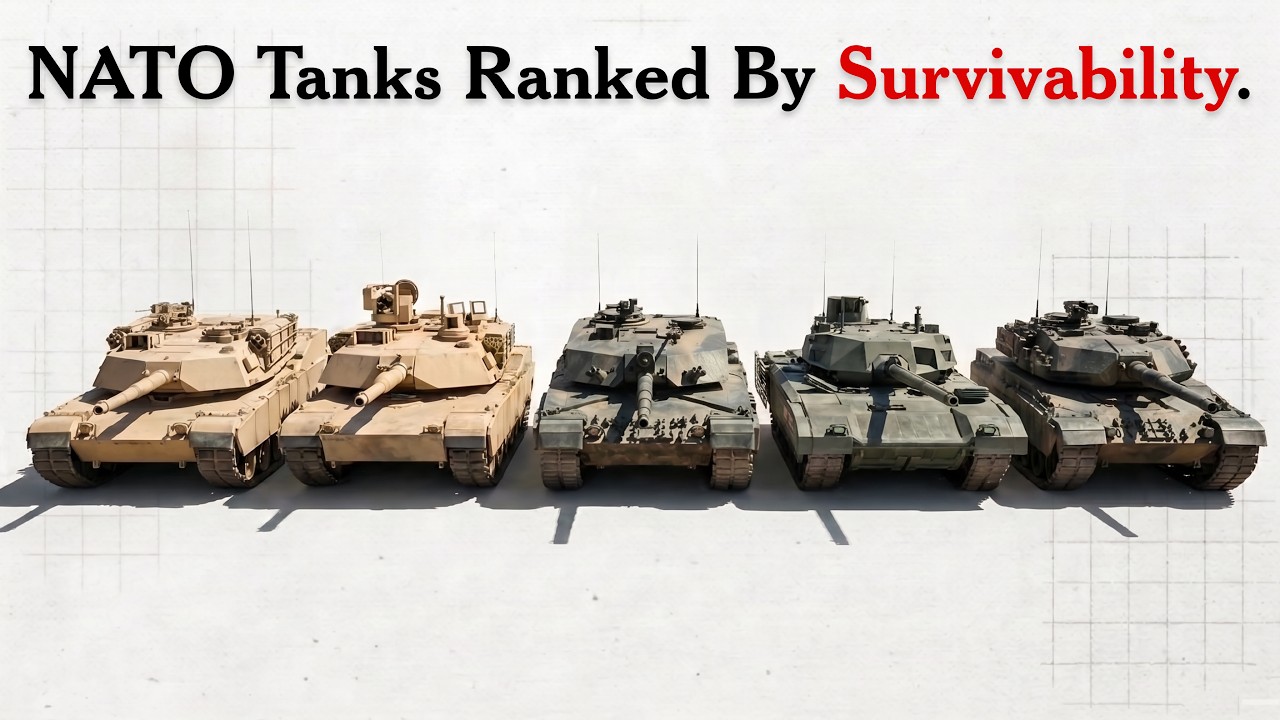 All 9 NATO Battle Tanks Ranked by How Hard They Are to Destroy