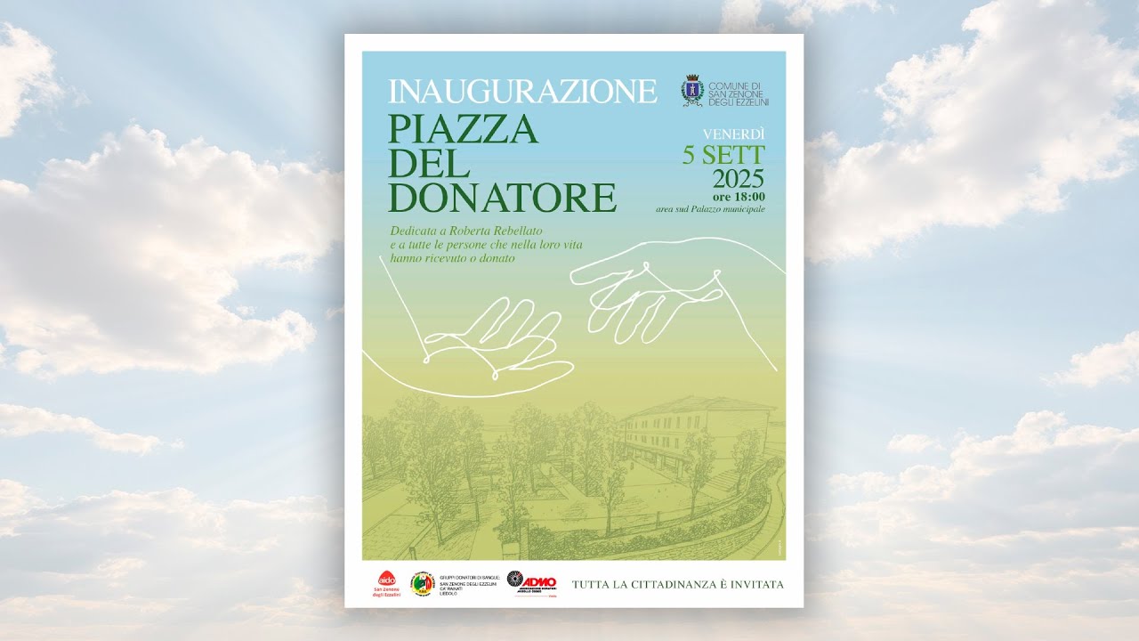 05-09-2025 - Inaugurazione Piazza del Donatore San Zenone degli Ezzelini