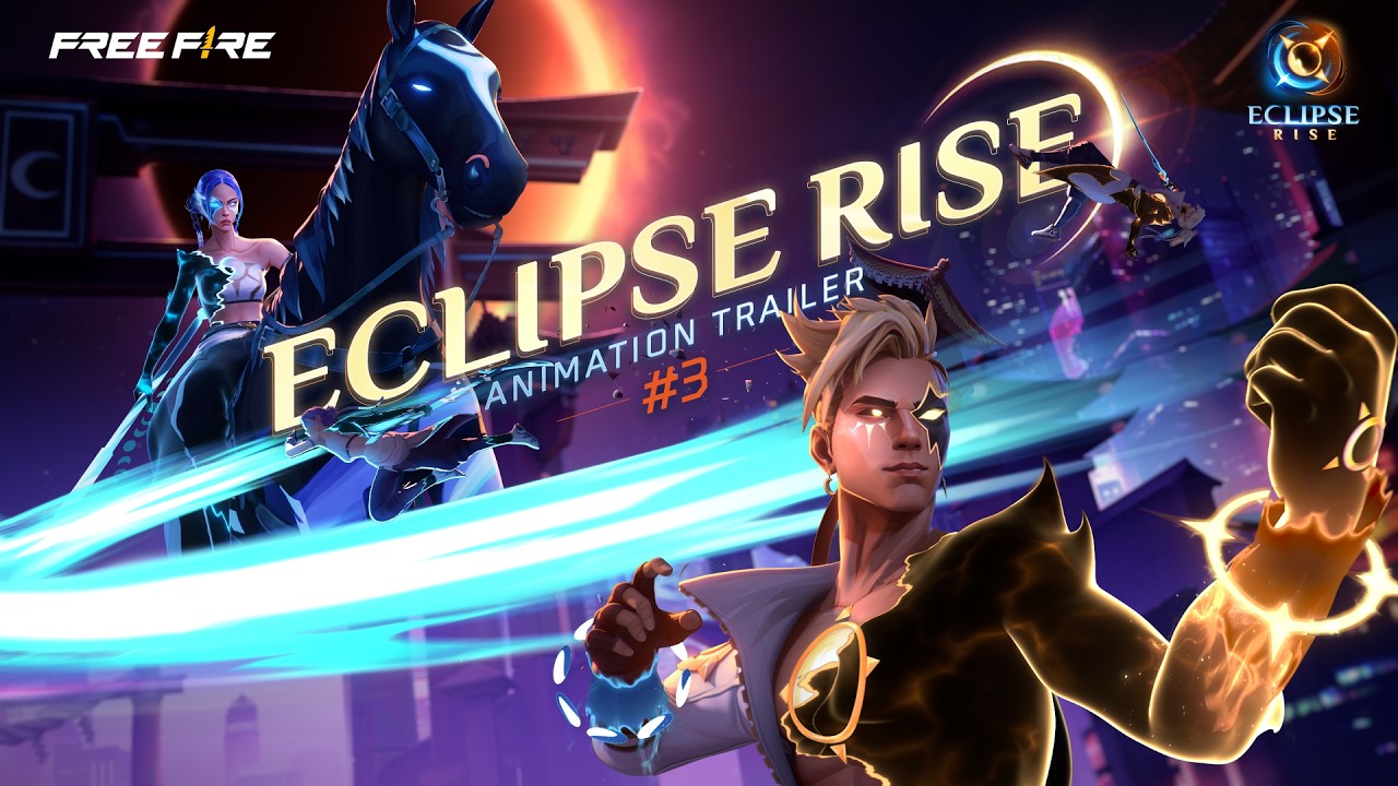 Sun & Moon finally meet | Eclipse Rise Trailer#3| Free Fire SSA
