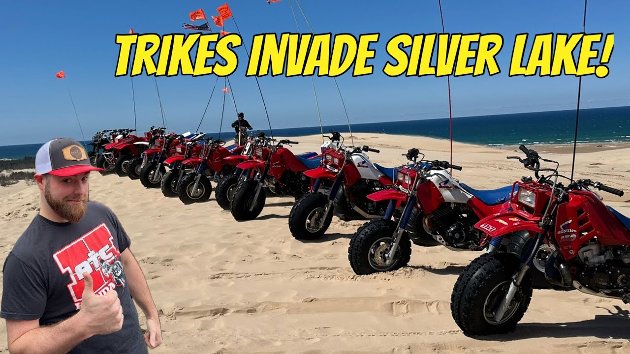 Катаюсь на озере Сильвер с друзьями-участниками фестиваля Trikefest!