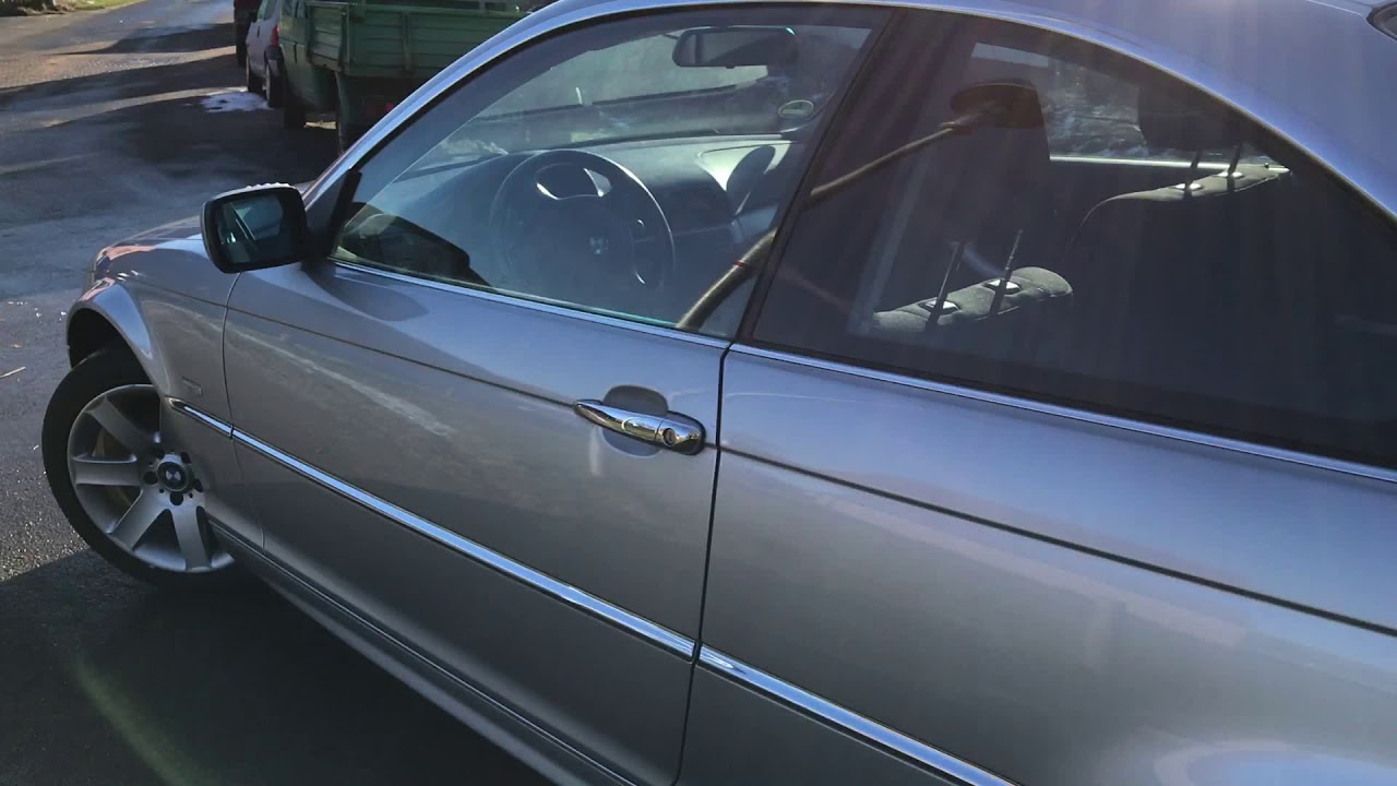 AUTO Sch&uuml;tte BMW 318 CI Coup&eacute; E46 Facelift...Klassiker von MORGEN 🚗💨💨💨💨💨