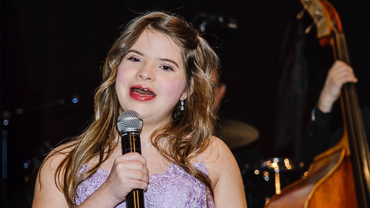 Teen with Down syndrome is ready to tour the world with her music