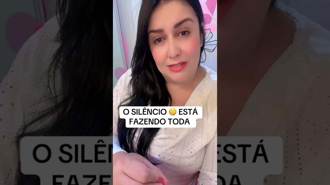 SEU SILÊNCIO ESTÁ FALANDO MAIS ALTO 