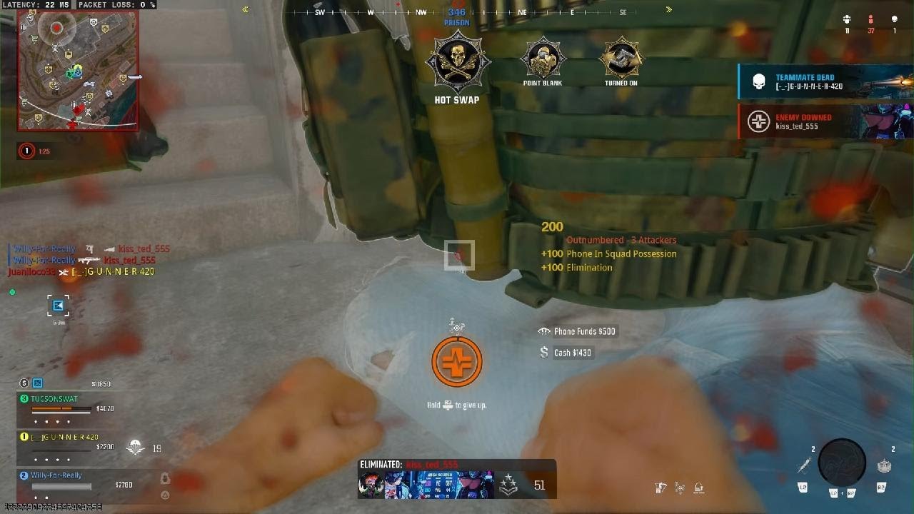 Call of Duty_3 vs quads win