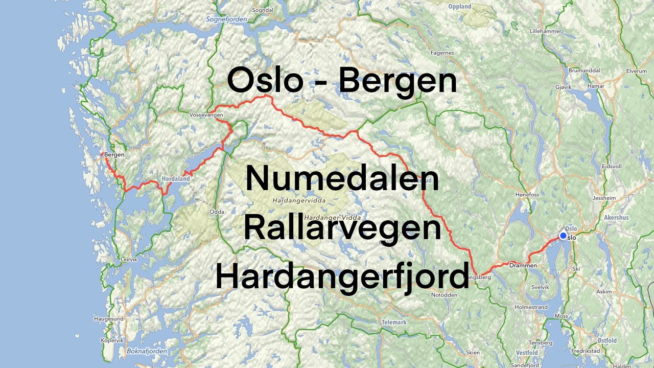 Bikepacking Oslo - Bergen