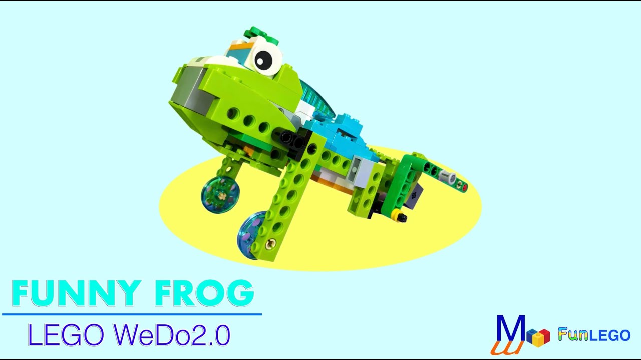 LEGO WeDo 2.0 | Funny Frog | Instruction | Education | Creation