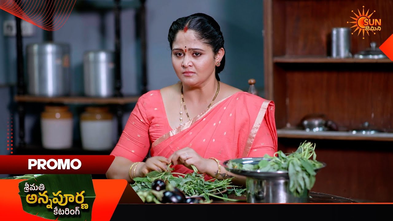 Srimati Annapurna Catering - Promo | 07 July 2026 | Telugu Serial | Sun Gemini