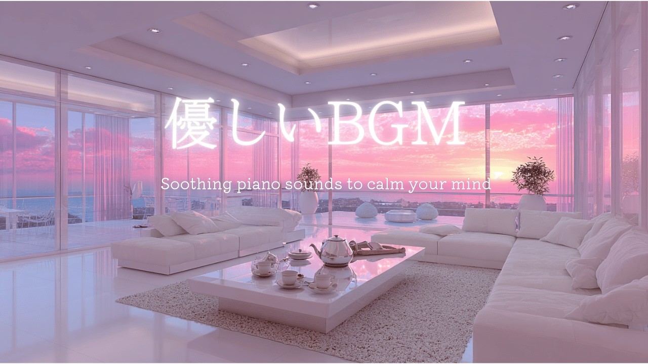 【 Piano Sound 】心が穏やかになるピアノサウンド | 美しく優しいBGM | 静かに過ごす時間に　#piano #ピアノbgm