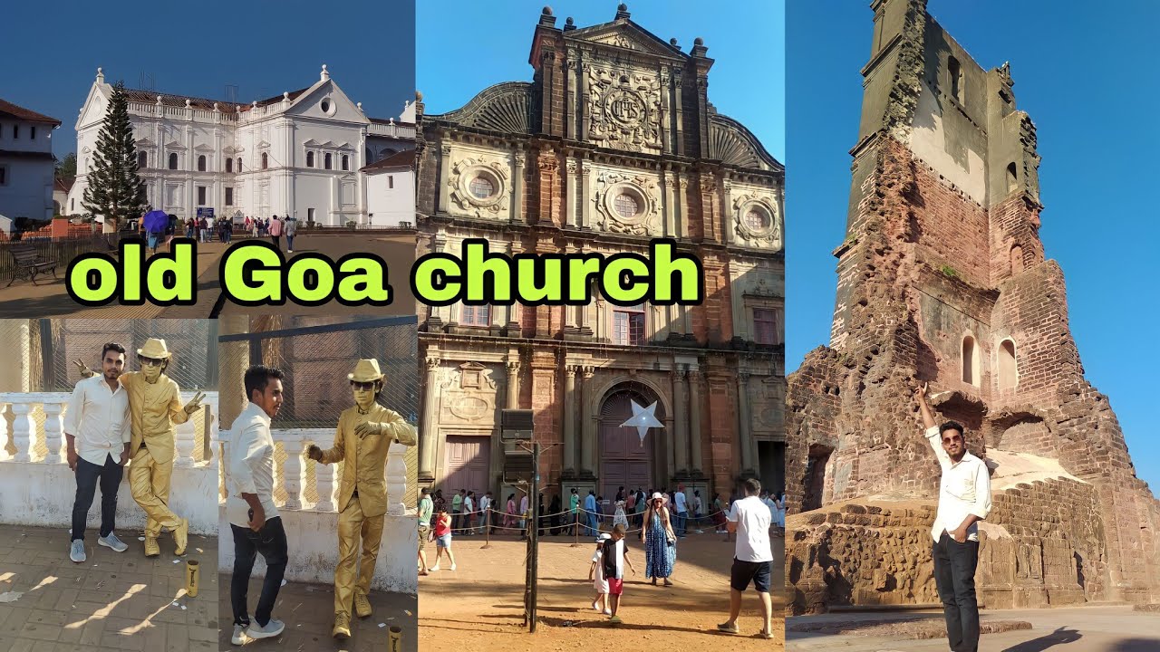 goa vlog ll old Goa faunas church History  25 December 2022