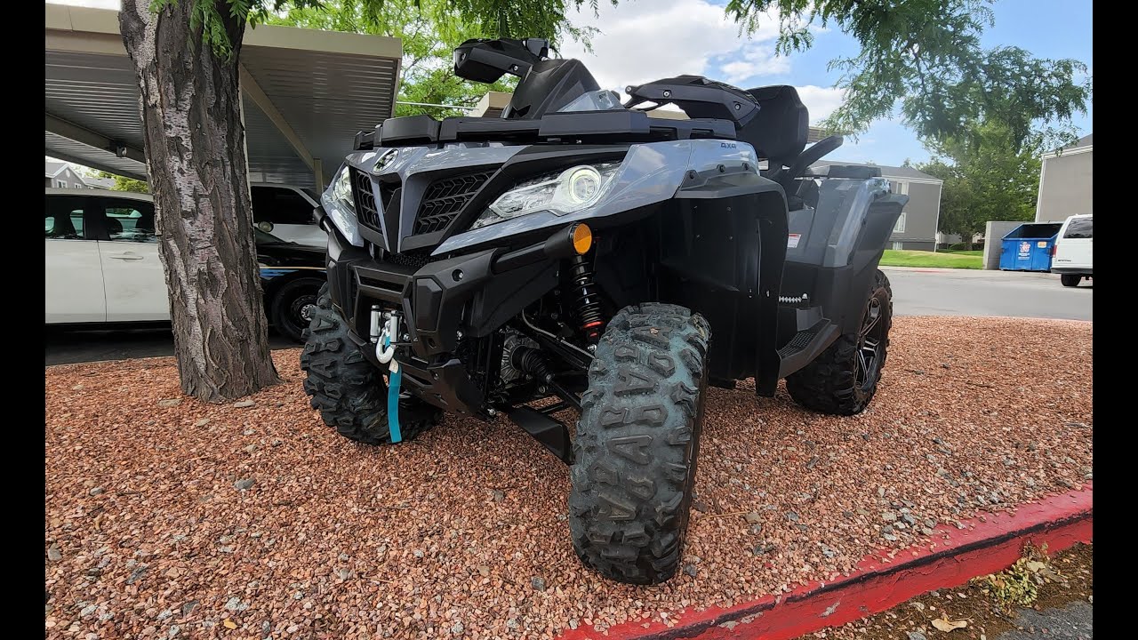 Cfmoto Cfource transmission and differential oil change