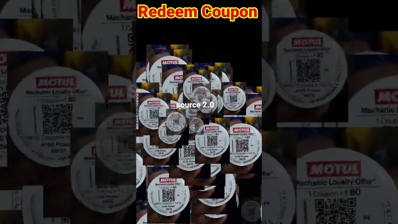 Redeem Coupon 👍 #short #motul #valvoline #servo #viral #tatamotors #asianpaints #coupon #money #eni